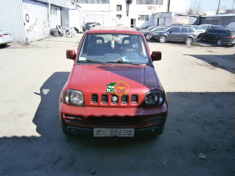 Установка ГБО на авто Suzuki Jimny газ на машину Gaz Ok Газ ОК Киев