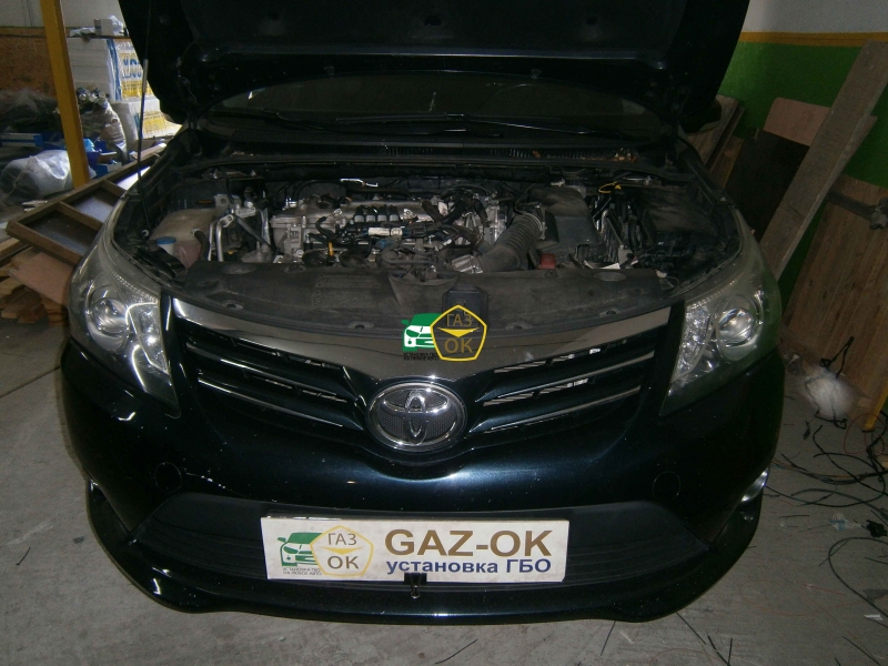 Установка ГБО на авто Toyota Avensis 2015 газ на машину Gaz Ok Газ ОК Киев