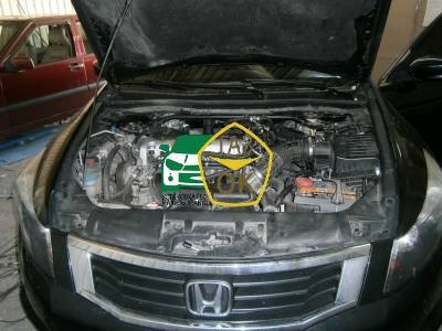 Установка ГБО на авто Honda Accord 2.4 газ на машину Gaz Ok Газ ОК Киев