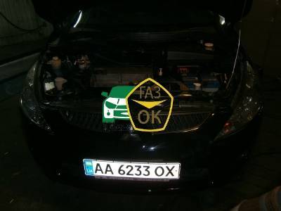 Установка ГБО на авто Mitsubishi Grandis 2.4 газ на машину Gaz Ok Газ ОК Киев