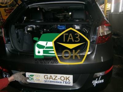 Установка ГБО на авто ЗАЗ Forza газ на машину Gaz Ok Газ ОК Киев
