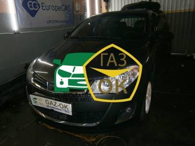 Установка ГБО на авто ЗАЗ Forza газ на машину Gaz Ok Газ ОК Киев
