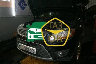 Установка ГБО на авто Ford Kuga 2.5 Turbo газ на машину Gaz Ok Газ ОК Киев