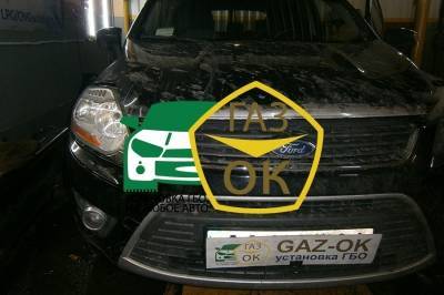 Установка ГБО на авто Ford Kuga 2.5 Turbo газ на машину Gaz Ok Газ ОК Киев