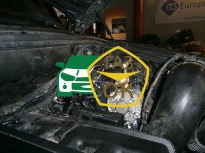 Установка ГБО на авто BMW Х5 Е53 3,0 SCHNITZER газ на машину Gaz Ok Газ ОК Киев