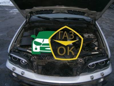Установка ГБО на авто BMW Х5 Е53 4,4 2003 г газ на машину Gaz Ok Газ ОК Киев