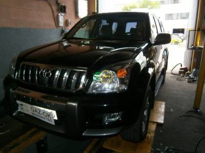 Установка ГБО на авто Toyota Land Cruiser Prado газ на машину Gaz Ok Газ ОК Киев