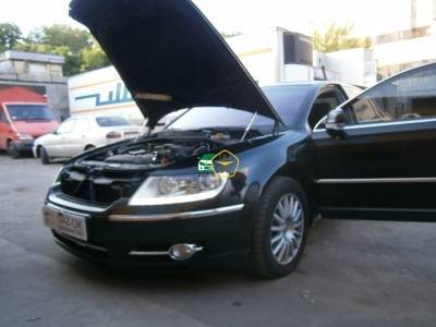 Установка ГБО на авто Volkswagen Phaeton 4.2 газ на машину Gaz Ok Газ ОК Киев
