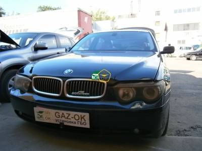 Установка ГБО на авто BMW е65 745 li газ на машину Gaz Ok Газ ОК Киев