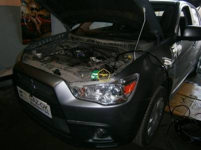 Установка ГБО на авто Mitsubishi ASX газ на машину Gaz Ok Газ ОК Киев