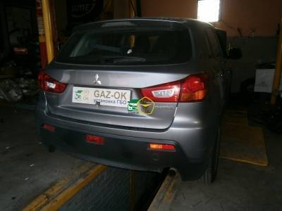 Установка ГБО на авто Mitsubishi ASX газ на машину Gaz Ok Газ ОК Киев
