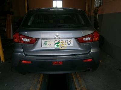Установка ГБО на авто Mitsubishi ASX газ на машину Gaz Ok Газ ОК Киев