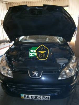 Установка ГБО на авто Peugeot 407 2.0 газ на машину Gaz Ok Газ ОК Киев