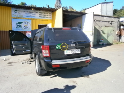 Установка ГБО на авто Jeep Grand Cherokee газ на машину Gaz Ok Газ ОК Киев