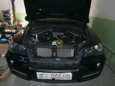 Установка ГБО на авто BMW X5 E70 3.0 газ на машину Gaz Ok Газ ОК Киев