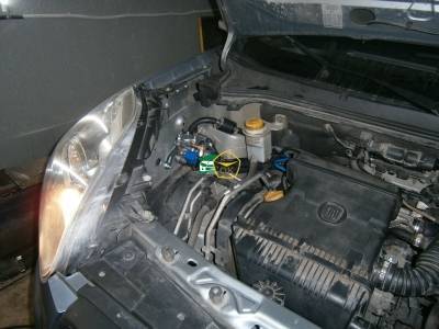 Установка ГБО на авто Fiat Doblo 2010 газ на машину Gaz Ok Газ ОК Киев