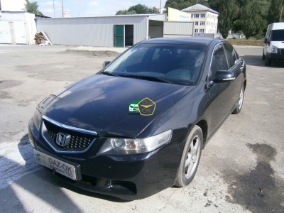 Установка ГБО на авто Honda Accord 2,4 2009г.в  газ на машину Gaz Ok Газ ОК Киев