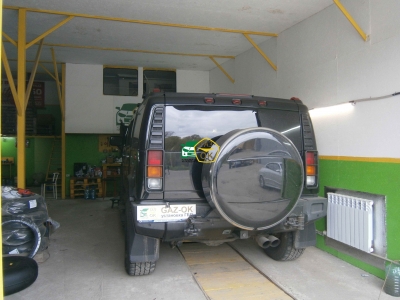 Установка ГБО на авто Hummer H2  газ на машину Gaz Ok Газ ОК Киев