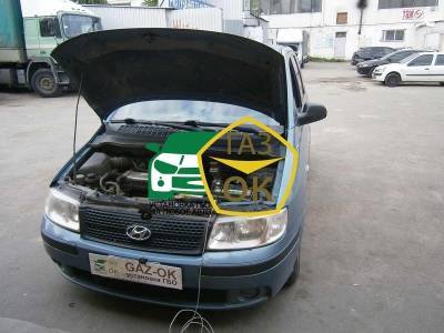 Installation of gas equipment on Hyundai Matrix : Gaz-Ok