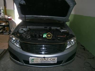 Установка ГБО на авто Kia Magentis 2013 газ на машину Gaz Ok Газ ОК Киев