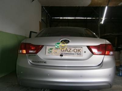 Установка ГБО на авто Kia Magentis 2013 газ на машину Gaz Ok Газ ОК Киев