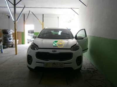 Установка ГБО на авто Kia Sportage 2017 газ на машину Gaz Ok Газ ОК Киев