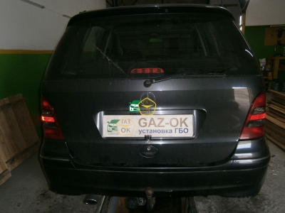 Установка ГБО на авто Mercedes-Benz A 180 газ на машину Gaz Ok Газ ОК Киев