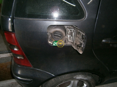 Установка ГБО на авто Mercedes-Benz A 180 газ на машину Gaz Ok Газ ОК Киев