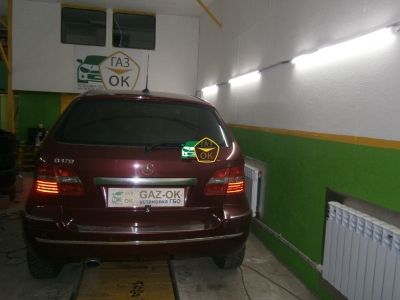 Установка ГБО на авто Mercedes-Benz B 170 газ на машину Gaz Ok Газ ОК Киев