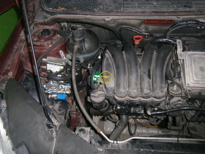 Установка ГБО на авто Mercedes-Benz B 170 газ на машину Gaz Ok Газ ОК Киев