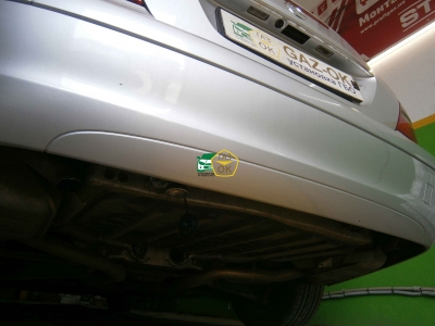 Установка ГБО на авто Mercedes-Benz  W211 2006 г.  газ на машину Gaz Ok Газ ОК Киев