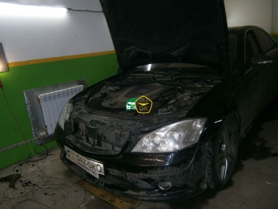 Установка ГБО на авто Mercedes-Benz S (W221) 5,0  газ на машину Gaz Ok Газ ОК Киев