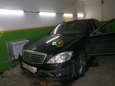Установка ГБО на авто Mercedes-Benz S (W221) 5,0  газ на машину Gaz Ok Газ ОК Киев