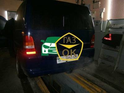 Установка ГБО на авто Mercedes-Benz Vito газ на машину Gaz Ok Газ ОК Киев