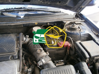 Установка ГБО на авто Mitsubishi Galant 2.4 газ на машину Gaz Ok Газ ОК Киев