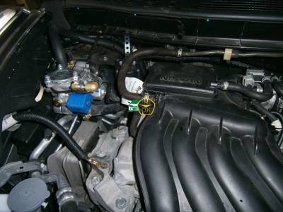 Установка ГБО на авто Nissan Juke 1,6 2014г.в газ на машину Gaz Ok Газ ОК Киев