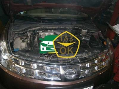 Установка ГБО на авто Nissan Murano 3.5 газ на машину Gaz Ok Газ ОК Киев