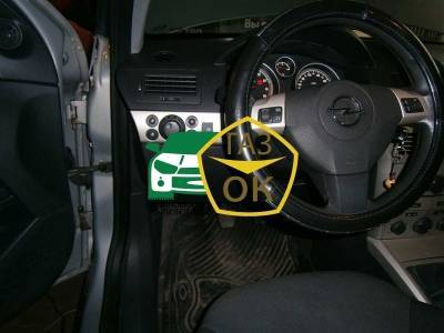 Установка ГБО на авто Opel Astra H газ на машину Gaz Ok Газ ОК Киев