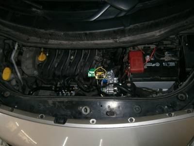 Установка ГБО на авто Renault Scenic газ на машину Gaz Ok Газ ОК Киев