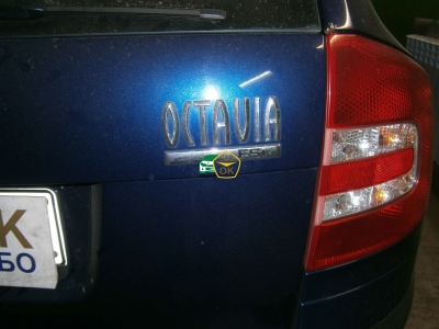 Установка ГБО на авто Skoda Octavia 1.6 FSI  газ на машину Gaz Ok Газ ОК Киев