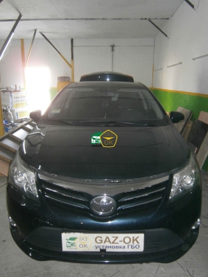 Установка ГБО на авто Toyota Avensis 2015 газ на машину Gaz Ok Газ ОК Киев
