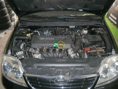 Установка ГБО на авто Toyota Corolla 2005   газ на машину Gaz Ok Газ ОК Киев