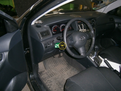 Установка ГБО на авто Toyota Corolla 2005   газ на машину Gaz Ok Газ ОК Киев
