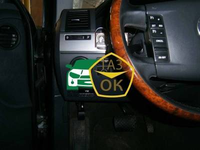 Установка ГБО на Volkswagen Touareg 3.6 V6 FSI 2009 Gaz-Ok