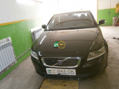 Установка ГБО на авто Volvo S 40   газ на машину Gaz Ok Газ ОК Киев