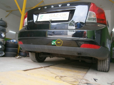 Установка ГБО на авто Volvo S 40   газ на машину Gaz Ok Газ ОК Киев
