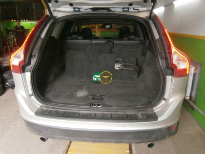 Установка ГБО на авто Volvo XC60 3.0 T6 AWD 2012 газ на машину Gaz Ok Газ ОК Киев