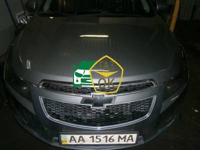 Установка ГБО на авто Chevrolet Cruze газ на машину Gaz Ok Газ ОК Киев
