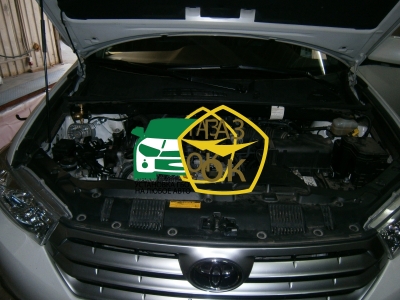 Установка ГБО на авто Toyota Highlander 3.5 газ на машину Gaz Ok Газ ОК Киев