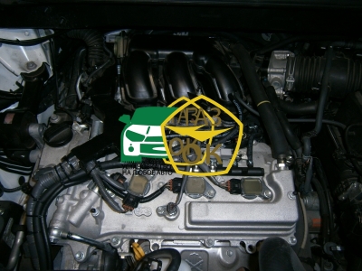 Установка ГБО на авто Toyota Highlander 3.5 газ на машину Gaz Ok Газ ОК Киев